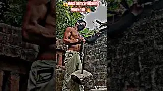 Desi arm wrestling workout 🔥 viral video spport kijiye please #thanks Desi arm wrestler #arm#