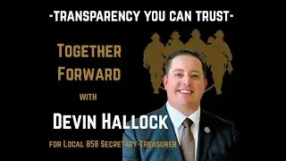 Hallock For Secretary Treasurer- Denver Firefighters Local 858