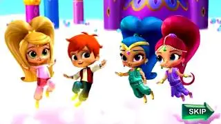 Shimmer and Shine Genie-rific Creations Dress Up Game. Kids games for girls.