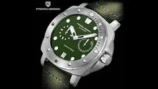 Pd1767 full watch review of pagani design Panerai homage -Top Pd with a one of the best looking mvnt