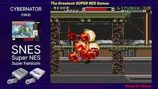 Cybernator - SNES / Super NES / Super Famicom ##retrogaming #snes #cybernator #konami #nintendo