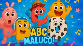 N&atilde;o Acredito! ABC Maluco com Vogais que Cantam - M&uacute;sica Infantil Pupunecos