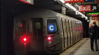 ᴴᴰ R68 C Train at Liberty Avenue [ C Train from the Bronx ]