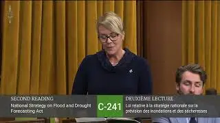 MP Carol Anstey Speaks on Bill C-241 - National Strategy on Flood and Drought Forecasting Act
