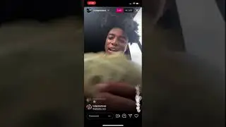 Yungeen ace shooting dice on Instagram live