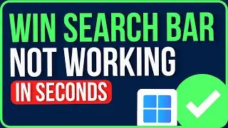 WINDOWS SEARCH BAR NOT WORKING [FIXED] | Windows Search Bar Not Working After Update Problem