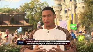 ESPN | Super Bowl MVP Malcolm Smith Celebrates at Disney World