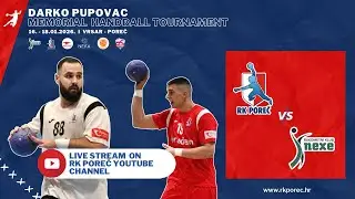 Poreč - NEXE I Memorial handball tournament Darko Pupovac 2026