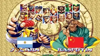 World Heroes Perfect - hoho nadie vs maikyokou FT10