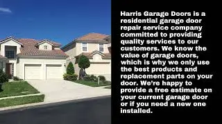 Garage Door Supplier Houston - RESIDENTIAL GARAGE DOOR REPAIR HOUSTON, TX