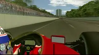 rFactor: Ferrari 641 - Alain Prost Onboard at Adelaide [REAL ONBOARD CAM]