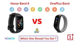 Honor Band 6 Vs OnePlus Band Comparison - Features, Specs - Which one is the best SmartBand for you?