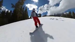 Attempting Breckenridge's Snowboard Terrain Park *I fall a lot* | Day 9