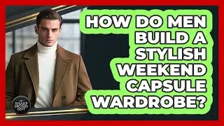 How Do Men Build A Stylish Weekend Capsule Wardrobe? - The Sharp Dressed Gent