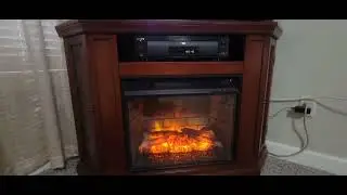 Awesome Corner Electric Fireplace