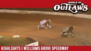 Гонки World of Outlaws Craftsman Sprint Cars на автодроме Williams Grove Speedway, 20 июля 2018 г...