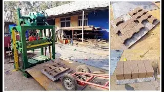 teach how to change different height solid block and paving brick mold for concrete block machine