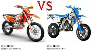 KTM EXC 500 vs TM Racing SMR 250 Test specification comparison