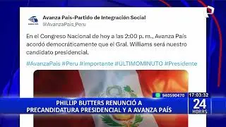Avanza Pa&iacute;s oficializa a Jos&eacute; Williams como su candidato presidencial para las elecciones del 2026