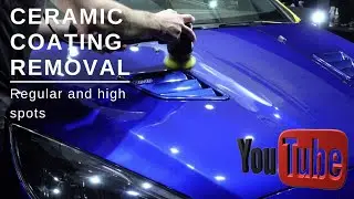 Ford Focus ST ceramic coating removal and titan coatings vulcan
