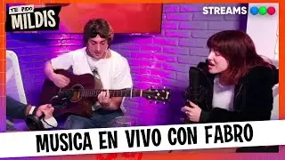 FABRO pasó por #TEPIDOMILDIS para cantar y hablar de su carrera