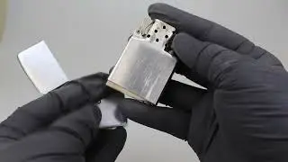 Second Zippo Brushed Chrome, 1964