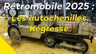 Les autochenilles Kégresse à Rétromobile 2025