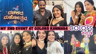 Day in my life at event @AnupallaviG @ColorsKannada