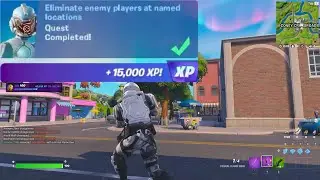 Eliminate Enemy Players at Named Locations Fortnite