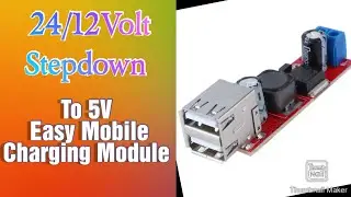 HW-272 Charging Module 24/12V to 5V Easy Mobile Charging Module