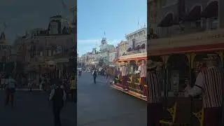 The Drapper Dan's going up Mainstreet USA!!#singing#disneyentertainment#disneyworld#disney.