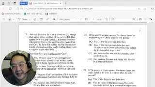 Brian Ka - Failed the FYLSE? Pass It Next Time by Going Over Baby Bar Exam Sample Questions 22