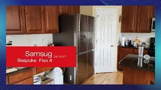 Samsung Bespoke Flex 4 Refrigerator with Beverage Center | $ 2200