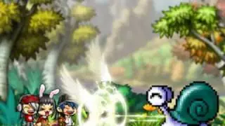 Maplestory - TheAlliance Guild vs a Snail