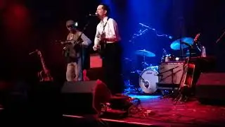Pokey Lafarge in Glasgow - Washboard Man 50 Shades of Blue