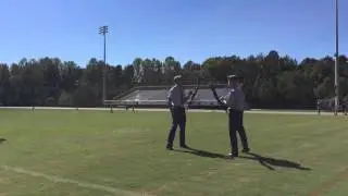2015 Southern Lee Drill meet 2nd place Duet