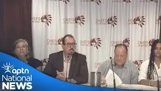 Economy questions trump Chiefs of Ontario&rsquo;s wellness conference presser | APTN News