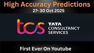 TCS Share 1 Week Advance Prediction 27 OCT - 30 OCT 2025