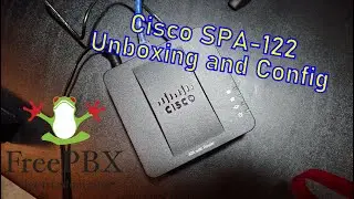 Unbox and config the Cisco SPA122 ATA Telephone Adapter