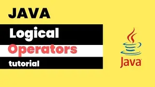 Logical Operators  in Java || Logical operators in Java example || Java operators | |  Java Tutorial
