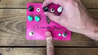 FUZZROCIOUS PEDALS - Cicada Fuzz v5 - GUITAR and BASS demo 2019