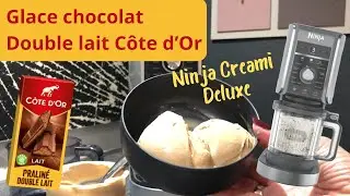 Ninja Creami Deluxe - Glace chocolat double lait