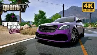 GTA 5 - QUANTV+NVE MAY UPDATE+PROPS+ULTIMATE REMAKE VEGETATION! (4K)