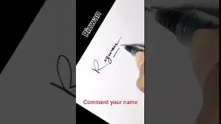 Best signature for Rizwan #shorts