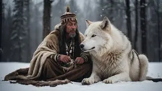 🌿 Trance of the White Wolf | A Siberian Shamanic spiritual Journey❄️