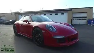 Porsche Clear bra paint protection film install & Ceramic Pro coating,  Boston, MA - Unique Car Care