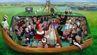 Narrative Paintings by Artist Helen Norton - The Elephant in the Room