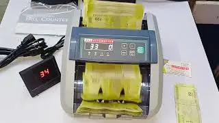Latest Cash Counting Machine with Fake Note Detector: 2025 Model