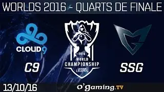 C9 vs SSG - World Championship 2016 - Playoffs - Quarts de finale