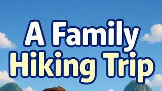 A Family Hiking Trip 🌲 | Together | Slow English | Jubilee 3D Cartoon Story | AI Animated